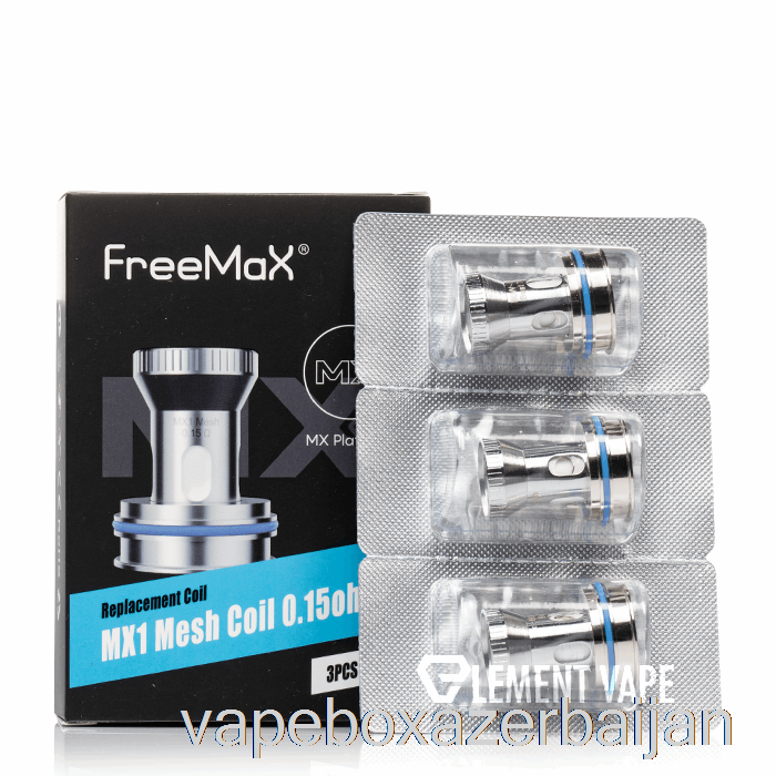 Vape Box Azerbaijan FreeMaX MX Replacement Coils 0.15ohm MX1 Mesh Coils